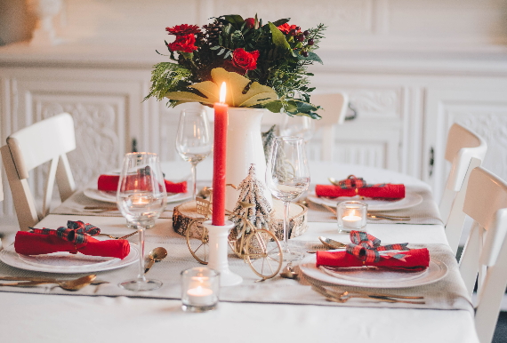 Christmas TableSetup Malta